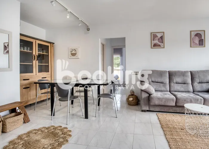 アパート Blanco Per 6 Persones A 5 Minuts De La Platja Gran プラヤ・デアロ